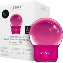Массажер для лица GESKE Cool&Warm Face and Body Massager 7в1 Magenta (HB0300)