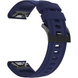 Ремінець ArmorStandart Silicon для Garmin 20mm Dark Blue (ARM60810)