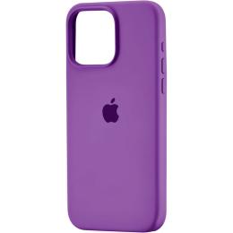 Чохол Silicone Case для Apple iPhone 16 Pro Max Grape AA