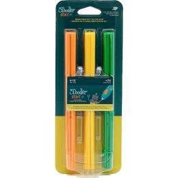 Набір стрижнів для 3D ручки 3Doodler Start 75 шт Помаранчевий/Жовтий/Зелений (3DS-ECO-MIX2-75)