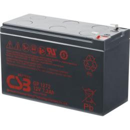 Акумулятор CSB AGM 12V (12V/7.2Ah/86.4Wh) (GP1272F2-25W)