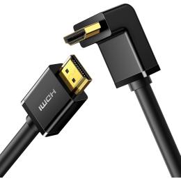 Кабель Ugreen HD103 HDMI to HDMI 90-Degree Right-Angle V2.0 1m Black (10172)