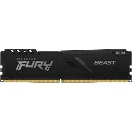 Модуль памяти DDR4 Kingston FURY Beast 8GB 3600MHz Black (KF436C17BB/8)