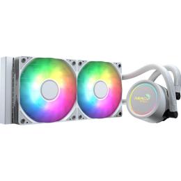 Система водяного охлаждения Aerocool Abyss L240R White (ACLA-AB24117.21)