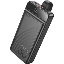 Зовнішній акумулятор Hoco Element J123B 30000mAh 22.5W Black