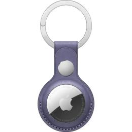 Чехол для поисковой метки Apple AirTag Leather Key Ring Grey HC