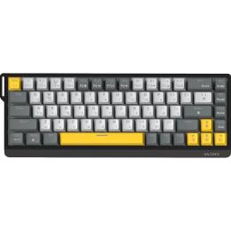 Клавиатура Ajazz x NacodeX NK68 V2 Red Switch Black/Grey/Yellow (NK68-V2-R-BGY)