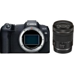 Беззеркальный фотоаппарат Canon EOS R8 Kit RF 24-105mm IS STM Black (5803C093)