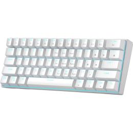 Клавиатура MageGee MK-Star 61 LED Red Switch White (6971969720978-UA)