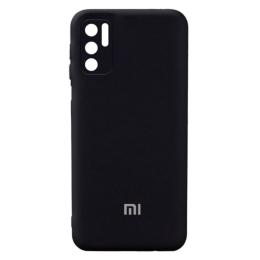 Чохол Silicone Cover Full Cam для Xiaomi Redmi Note 10 5G/ Poco M3 Pro/ M3 Pro 5G (Black)