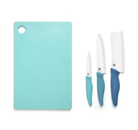 Набір ножів з дошкою Xiaomi Huo Hou Hot Ceramic Knife + Chopping Board Set (HU0020)