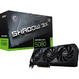 Видеокарта MSI GeForce RTX 5080 SHADOW 3X OC 16G (G5080-16S3C) EU
