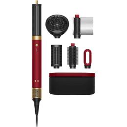 Фен-стайлер Dyson Airwrap Coanda 2x Multi-styler & Dryer Straight to Wavy Red Velvet/Gold (176957-01)