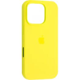 Чохол Silicone Case для Apple iPhone 16 Pro Max Yellow AA