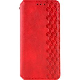 Чохол-книжка GETMAN Cubic Cover Case для Xiaomi Redmi 12 4G/5G Red