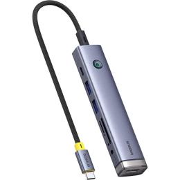 USB-хаб Baseus UltraJoy Series 7-Port HUB AIR Space Grey (B00052803811-02)