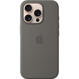 Чохол Silicone Case with MagSafe для Apple iPhone 16 Pro Stone Gray AAA