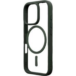 Чохол iLera ColorAnt Clear Case with MagSafe для Apple iPhone 16 Pro Deep Green (iLGCAClCaDG16Pr)
