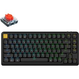 Клавиатура Keychron J1 82 Key K Pro Red Switch RGB Black (J1-H1-UA)