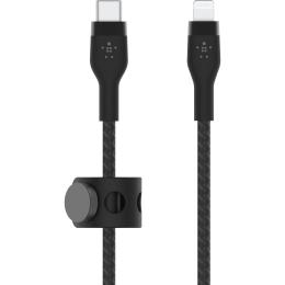 Кабель Belkin Boost Up Charge Pro Flex USB-C to Lightning 1m Black (CAA011BT1MBK)