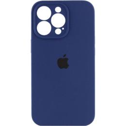 Чохол Silicone Case Camera Protect для Apple iPhone 16 Pro Max Dark Blue AA