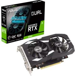 Відеокарта Asus Dual GeForce RTX 3050 OC 6G (DUAL-RTX3050-O6G) UA