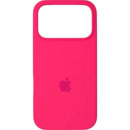 Чехол Silicone Case для Apple iPhone 17 Pro Max Shiny Pink AA