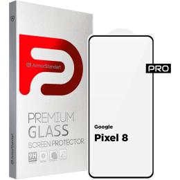 Захисне скло ArmorStandart Full Pro Glass для Google Pixel 8 Black (ARM72907)