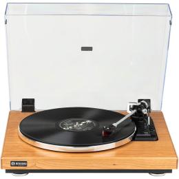 Програвач вінілових дисків Rekkord Audio F400 Cherry Wood (F400M-2MR)