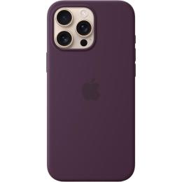 Чохол Silicone Case with MagSafe для Apple iPhone 16 Pro Max Plum AAA