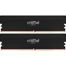 Модуль пам'яті DDR5 Crucial 2x16GB 6000MHz Pro OC Black (CP2K16G60C36U5B)