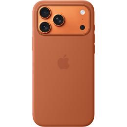 Чохол Silicone Case with Button, Animation & MagSafe для Apple iPhone 17 Pro Max Terra Cotta AAA