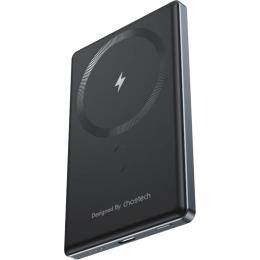 Внешний аккумулятор Choetech Magnetic Wireless B738-BK 5000mAh 20W Black