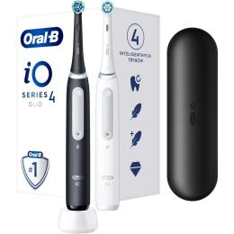 Електрична зубна щітка Oral-B iO Series 4 Duo iOG4d.2J6.2K Black and White