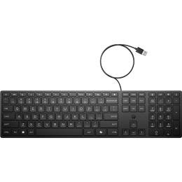 Клавіатура HP 320K USB UA Black (9SR37UT)