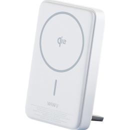 Зовнішній акумулятор WiWU Magnetic Wi-P031 10000mAh White