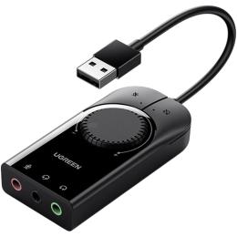 Звуковая карта Ugreen CM129 black (40964)