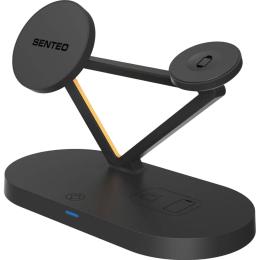 Беспроводное зарядное устройство Senteo Navi Stand 5in1 Black
