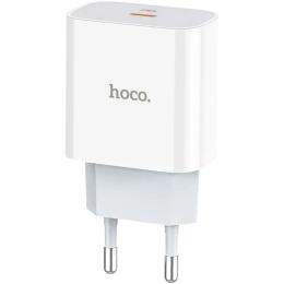 Сетевое зарядное устройство Hoco C76A Plus Speed Source PD20W White