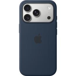 Чохол Silicone Case with Button, Animation, MagSafe для Apple iPhone 17 Pro Midnight ААА