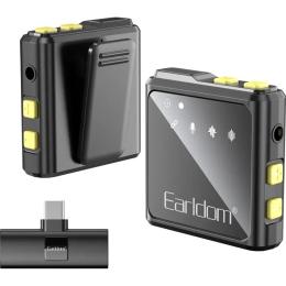Мікрофонна радіосистема Earldom ET-MC10C USB-C Black