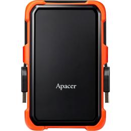 Зовнішній жорсткий диск Apacer AC630 2TB Black/Orange (AP2TBAC630T-1)