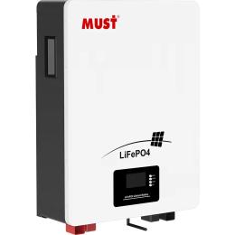 Аккумулятор Must LiFePO4 24V (25.6V/200Ah/5120Wh) (LP16-24200)