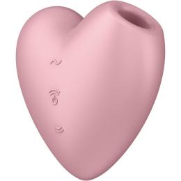 Вакуумний стимулятор Satisfyer Cutie Heart Light Red (SO6286)