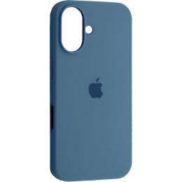 Чохол Silicone Case для Apple iPhone 16 Blue Jay AA