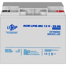 Акумулятор LogicPower AGM-MG 12V (12V/20Ah/240Wh) (6556)