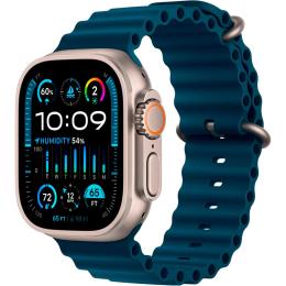 Смарт-часы Apple Watch Ultra 2 49mm Titanium Case with Blue Ocean Band (MREG3)