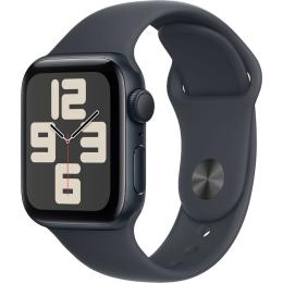 Смарт-часы Apple Watch SE 2 GPS 40mm Midnight Aluminium Case with Midnight Sport Band M/L 2024 (MXE93)