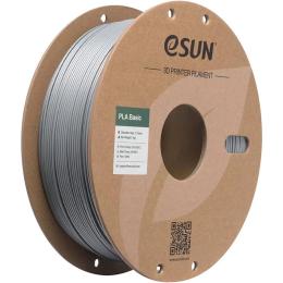 Филамент для 3D-принтеров eSUN PLA Basic 1kg Silver (PLA-BASIC175S1P1)