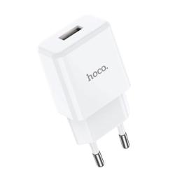 Мережевий зарядний пристрій Hoco N9 1USB (White)